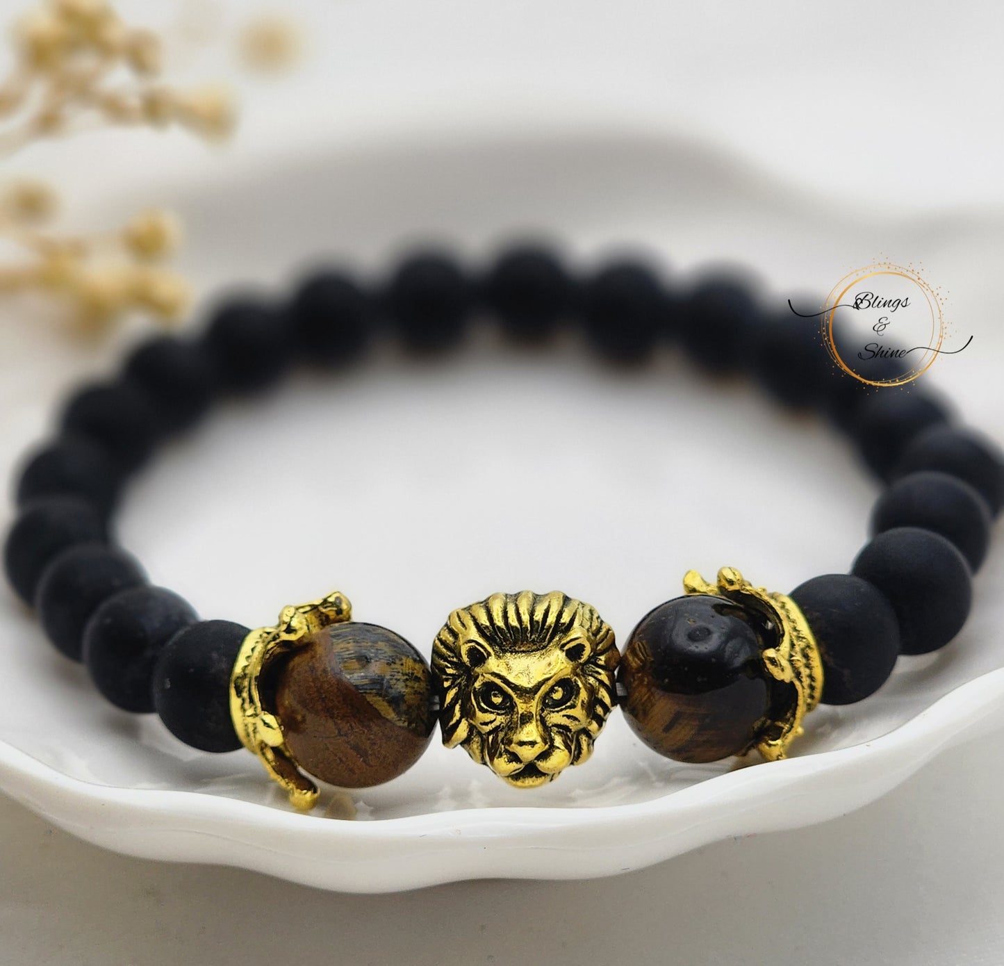 Lion head bracelet