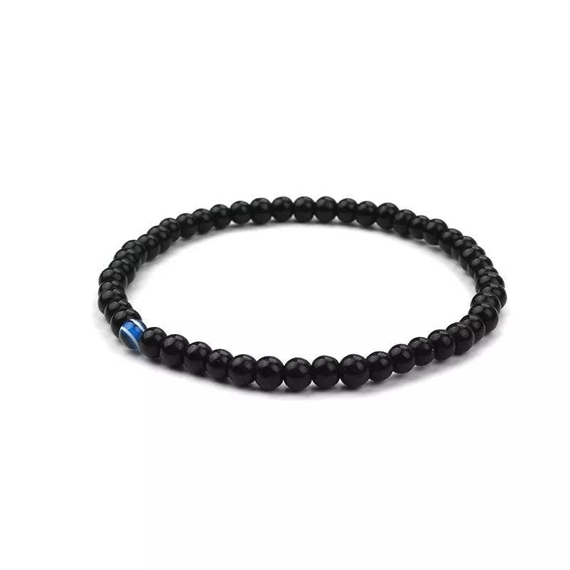 Evil eye men's beaded bracelet| 'protection Bracelet'