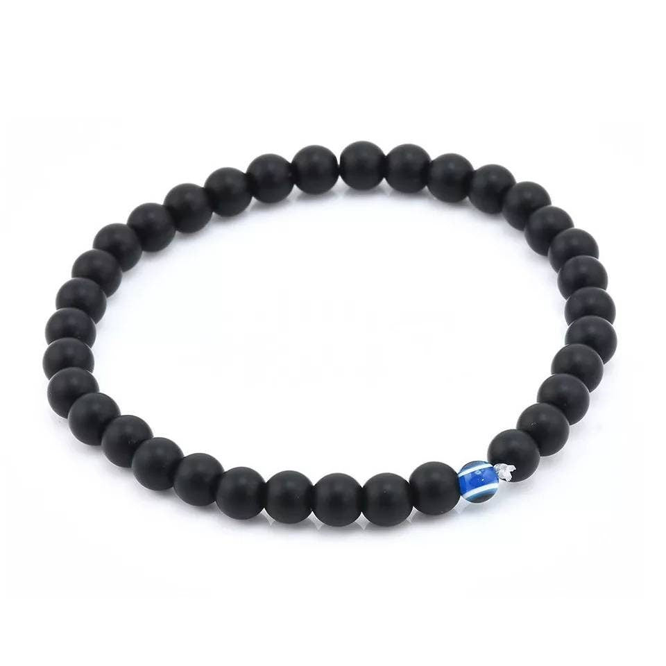 Evil eye men's beaded bracelet| 'protection Bracelet'