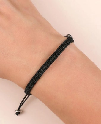 Black braided Nazar Bracelet